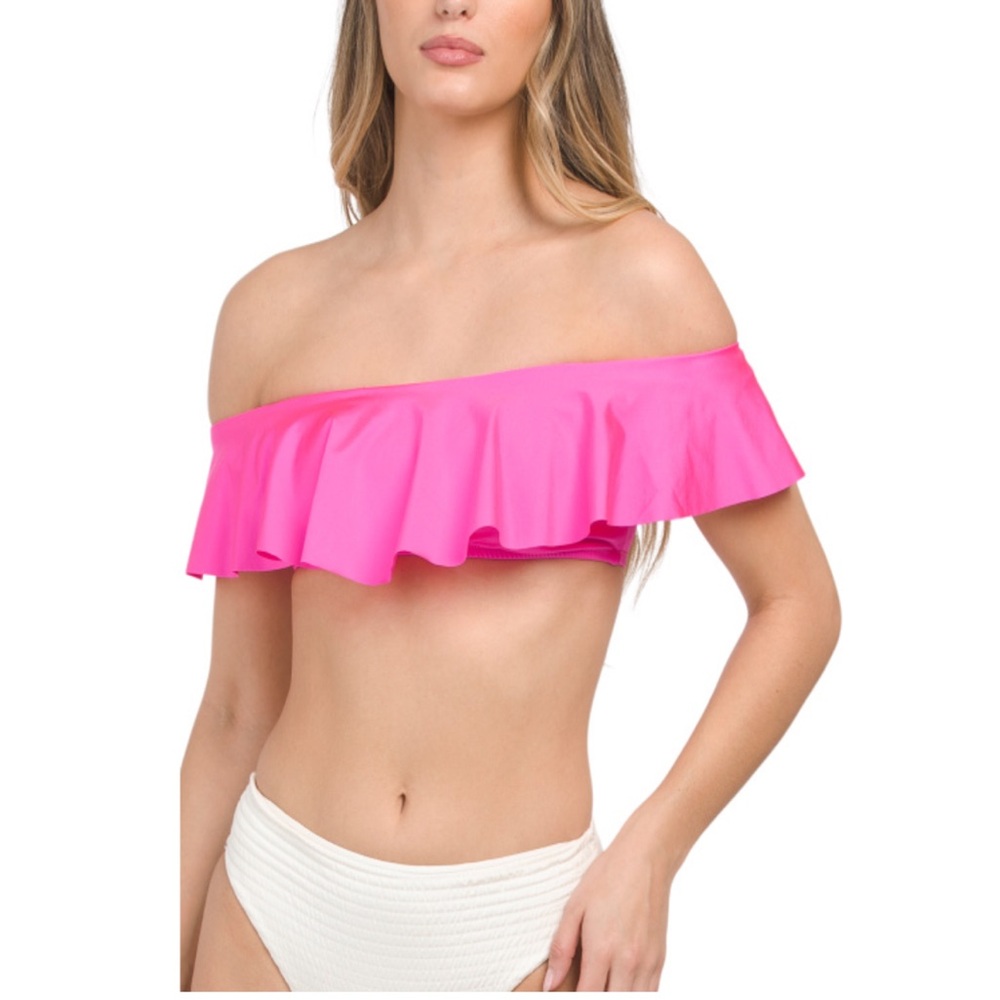 NWT Trina Turk MONACO OFF THE SHOULDER BANDEAU TOP